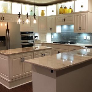 custom kitchen cabinet installation